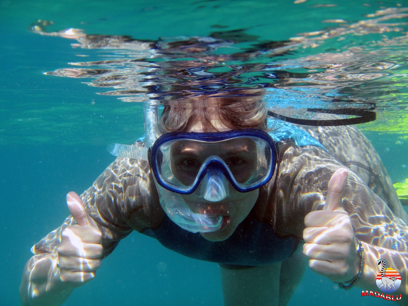 snorkeling a Tanikely_madablu